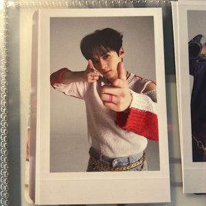 Stray Kids Lee Know Official Polaroid included in Maxident Album
